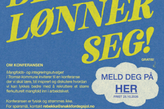Det lønner seg Mangfoldskonferanse